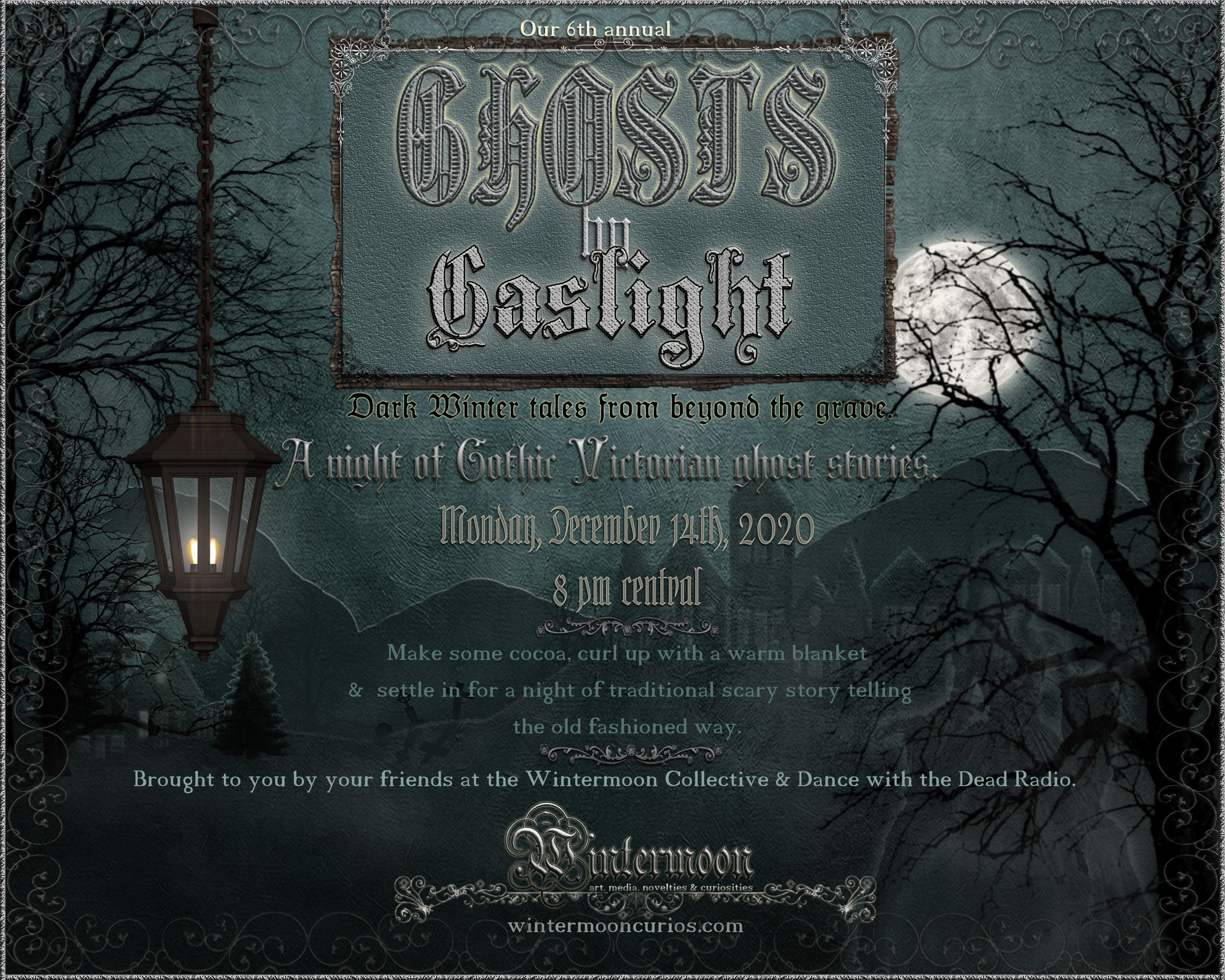 ghosts by gaslight information graphic